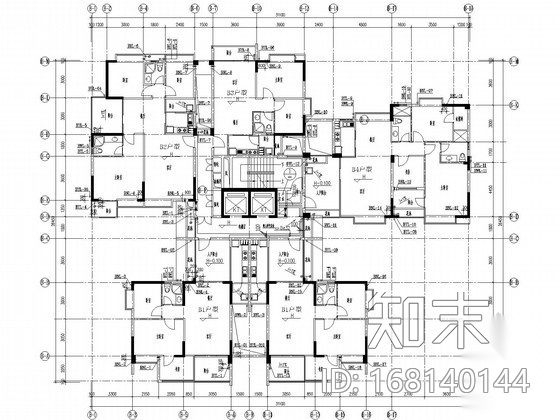 [广东]8万平米商业大厦给排水施工图（泡沫—水喷淋系统...cad施工图下载【ID:168140144】