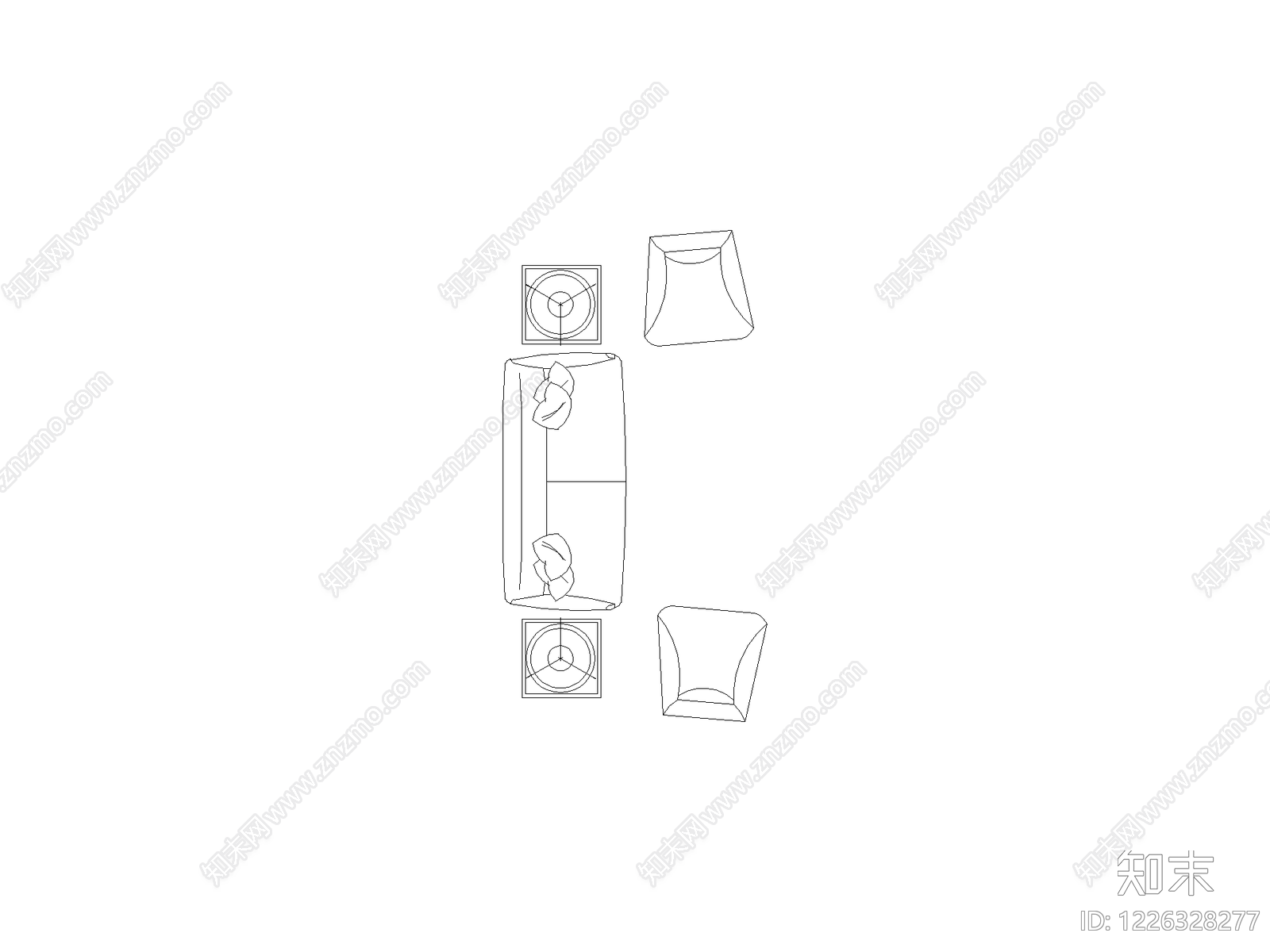酒店空间设计模块cad施工图下载【ID:1226328277】