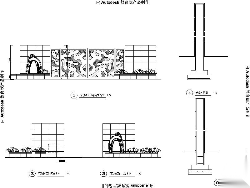 [重庆]数码城商业景观设计施工图（赠方案文本+景观概...施工图下载【ID:160718156】