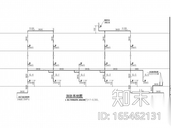 [江西]幼儿园给排水及消防系统施工图（施工图下载【ID:165462131】