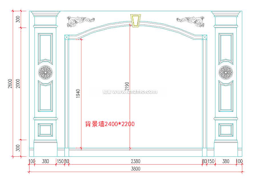 电视cad施工图下载【ID:181532106】