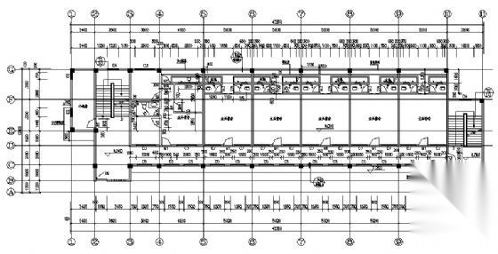 某三层水兵宿舍楼建筑施工图cad施工图下载【ID:149851171】