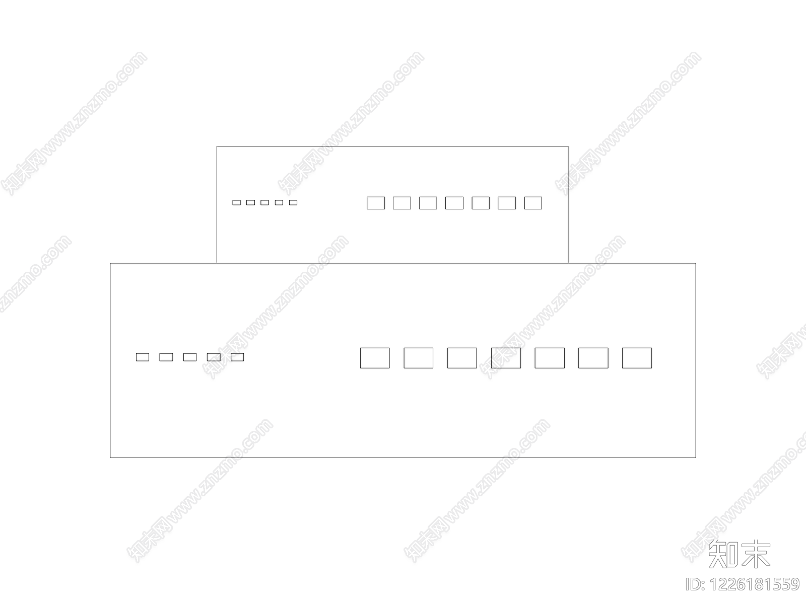 柜子cad施工图下载【ID:1226181559】