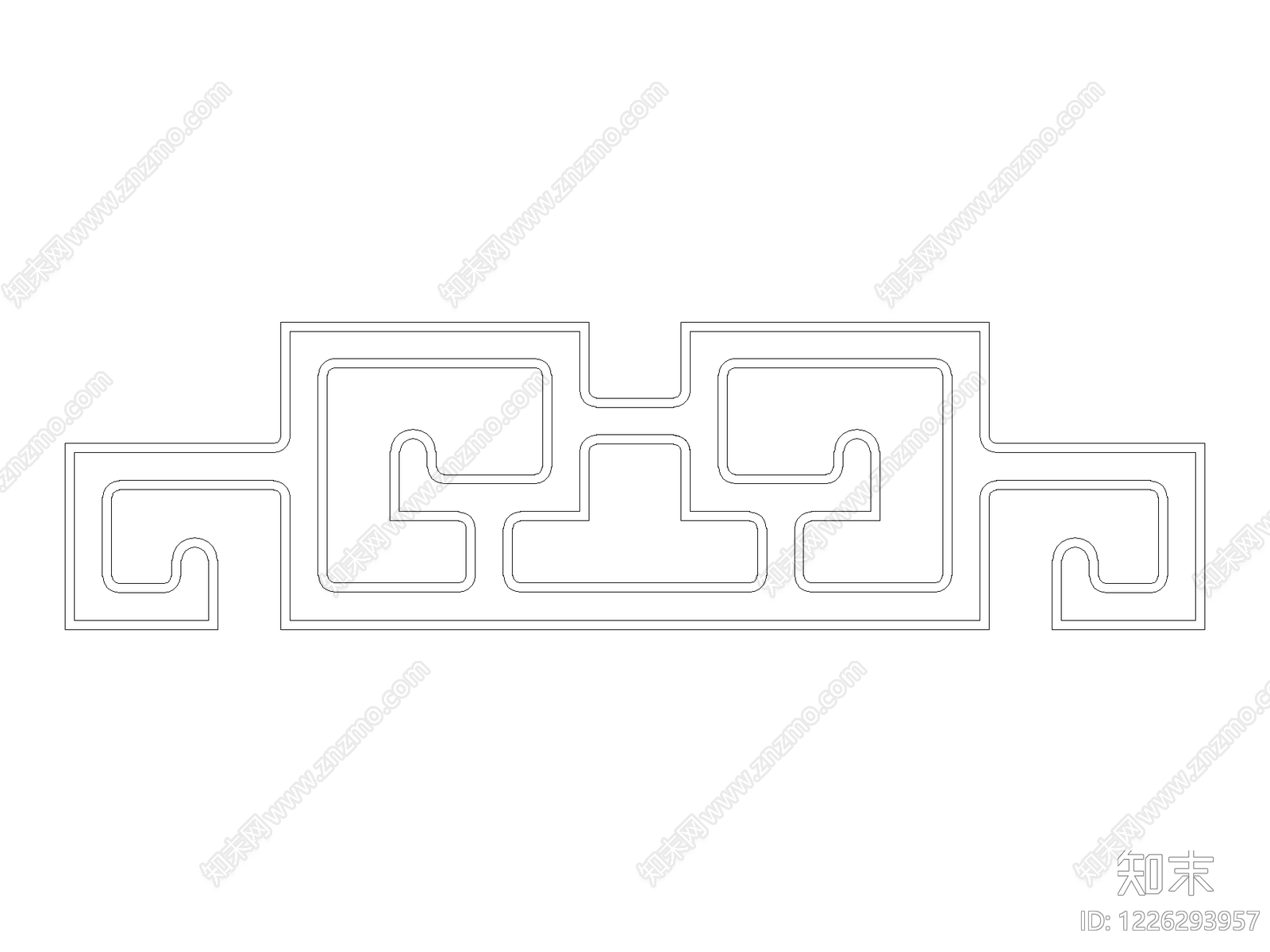欧式家具图块cad施工图下载【ID:1226293957】