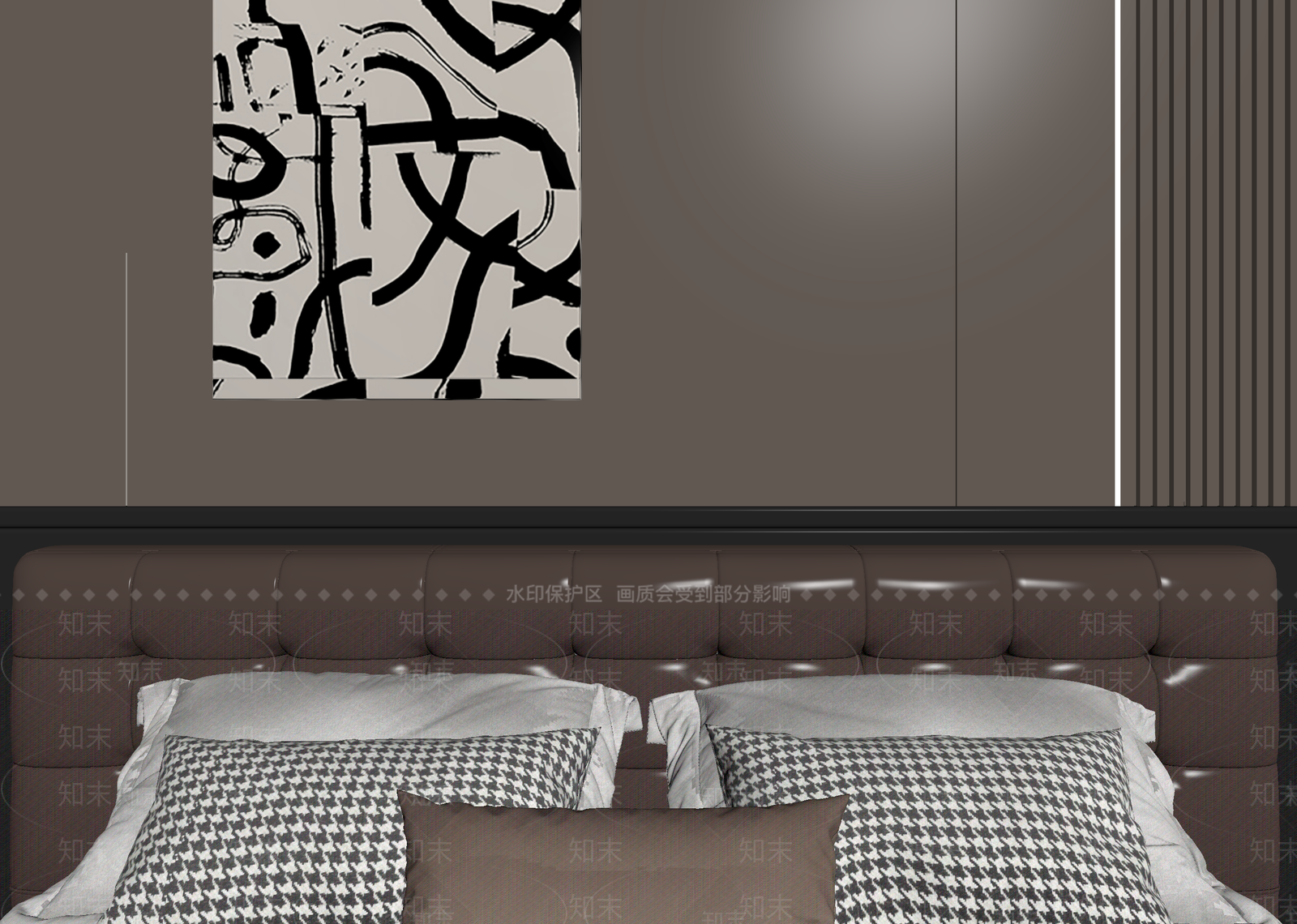 现代酒店客房3D模型下载【ID:1215173238】