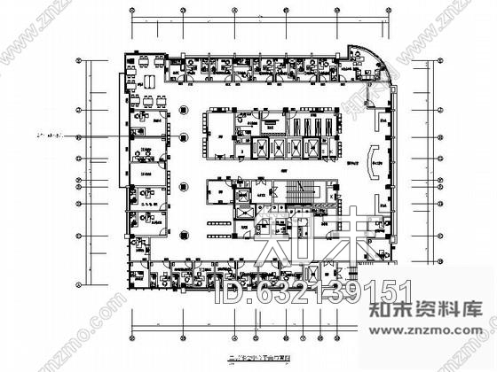 施工图重庆某医院体检中心室内装修图cad施工图下载【ID:632139151】