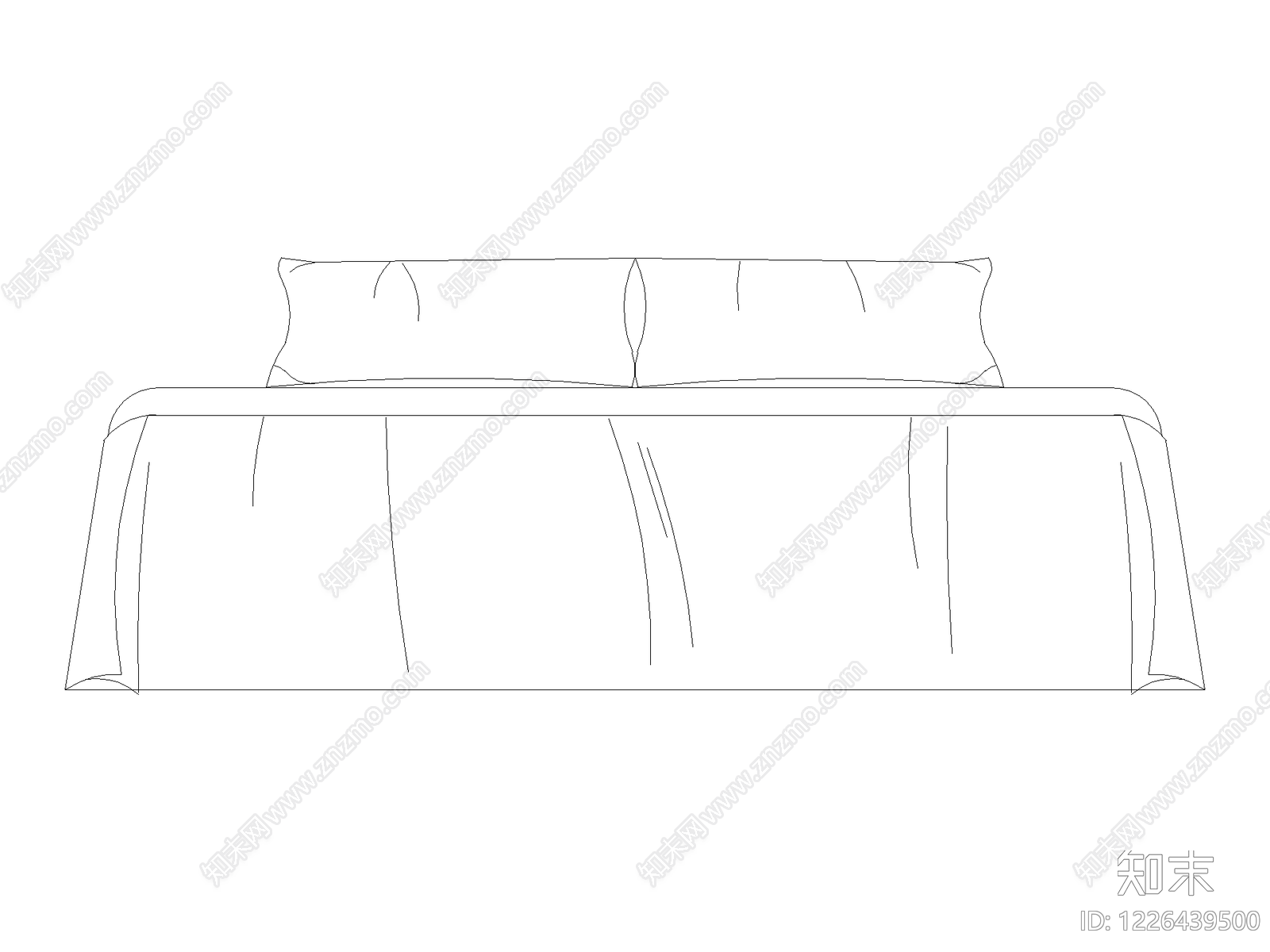 床CAD图纸