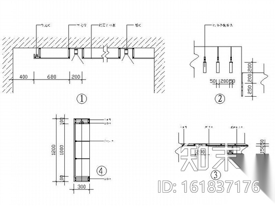 [深圳]某拉链集团办公空间装修图（含效果）cad施工图下载【ID:161837176】