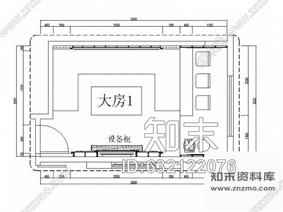 施工图深圳繁荣金融区高档时尚量贩式KTV室内装修施工图含效果及实景cad施工图下载【ID:632122076】