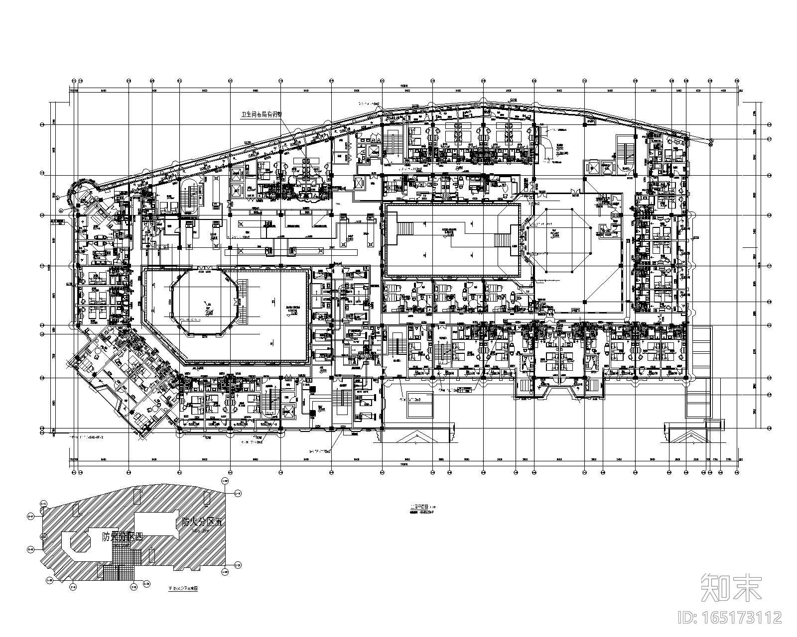 汉中兴元生态旅游示范区汉街项目暖通施工图cad施工图下载【ID:165173112】