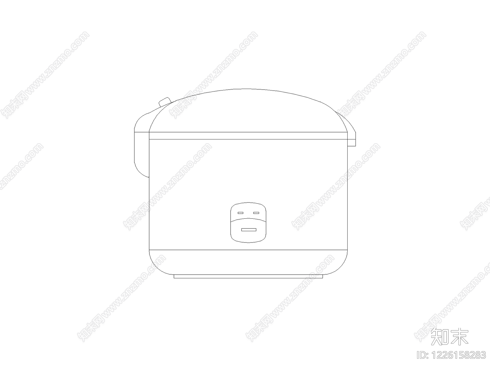 衣帽包包箱子图块cad施工图下载【ID:1226158283】