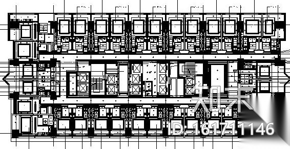 [四川]成都大鼎世纪广场酒店式公寓施工图设计（附高清效...施工图下载【ID:161711146】