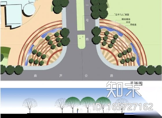 横店集团南汇高新科技工业园区办公大楼及园区景观方案施工图下载【ID:165727162】