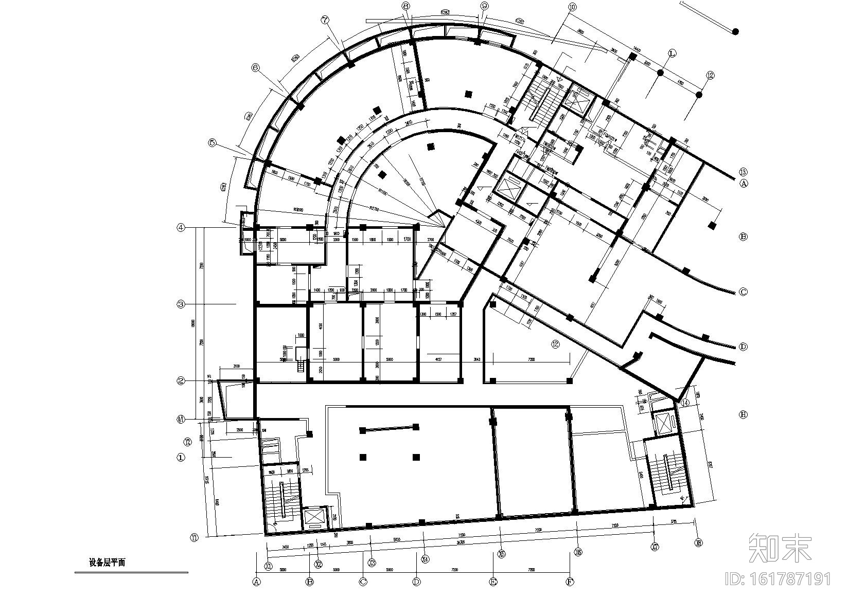 [北京]镜湖会所装饰设计CAD施工图+效果图cad施工图下载【ID:161787191】