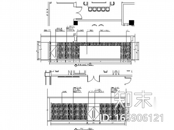 [南京]综合性通信软件研发中心现代办公室装修施工图施工图下载【ID:165906121】