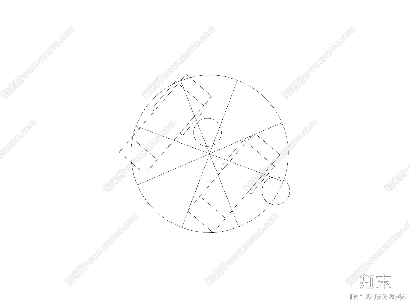 综合硬装构件图库CAD图纸
