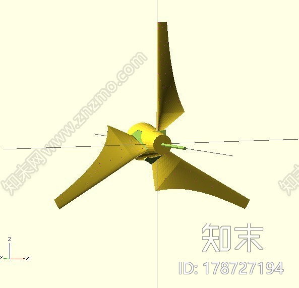 发电风车模型3d打印模型下载【ID:178727194】