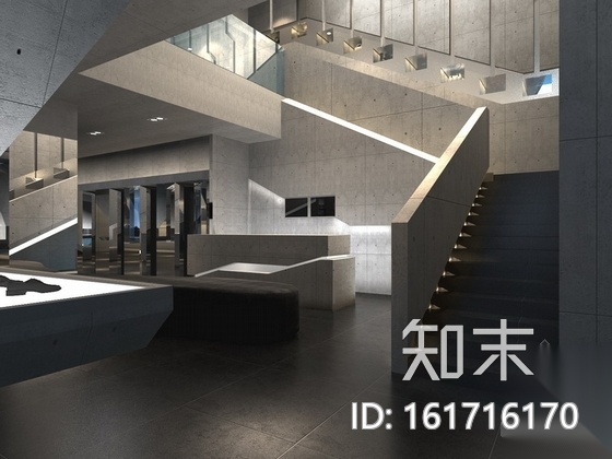 [上海]高端时尚名品牌专卖店室内装修图（含效果）cad施工图下载【ID:161716170】