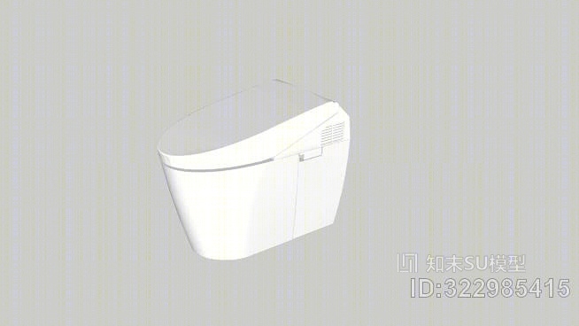 TOTO一体式厕所SU模型下载【ID:322985415】