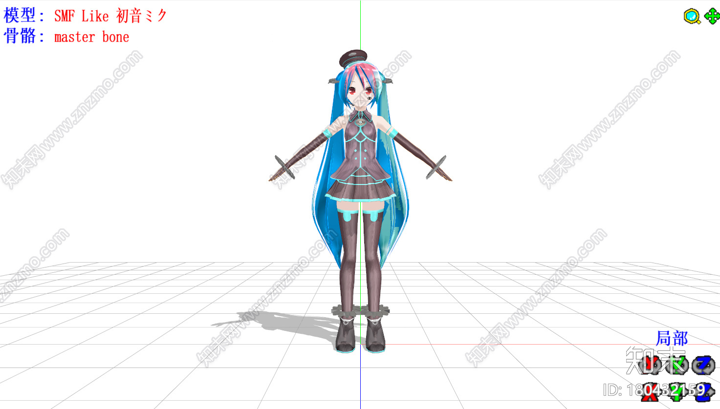 初音未来LATmmd模型下载【ID:180432159】