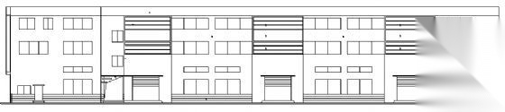 某三层办公楼建筑施工图cad施工图下载【ID:151402176】