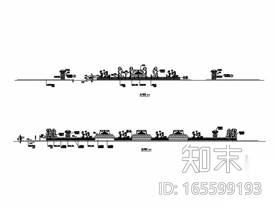 [河北]豪华会所景观规划设计施工图cad施工图下载【ID:165599193】