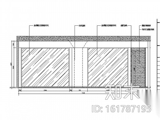 [上海]某大型服务中心现代办公楼室内设计cad施工图施工图下载【ID:161787195】