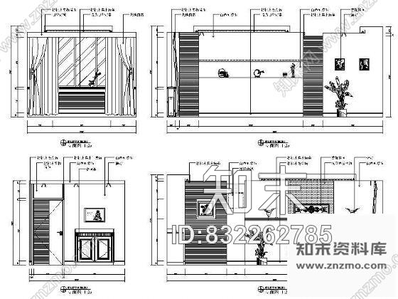 图块/节点小餐厅立面设计图施工图下载【ID:832262785】