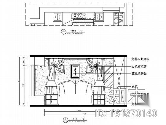 [独创]地知名地产风情三居室设计装修CAD施工图cad施工图下载【ID:161870140】