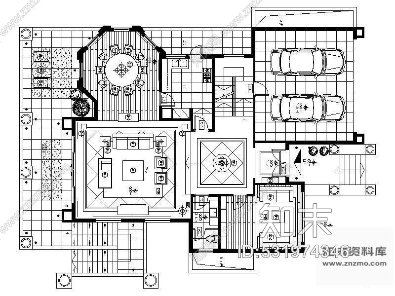 施工图广州某样板别墅D型施工图施工图下载【ID:531974346】