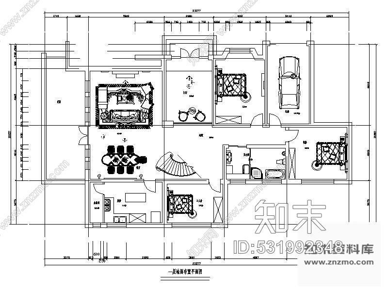 施工图欧式古典二层别墅设计图含效果施工图下载【ID:531992348】