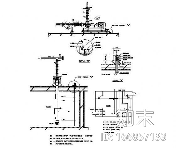 水泵配管标准图施工图下载【ID:166857133】