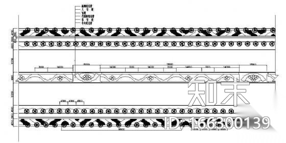 重庆金开示范段道路绿化施工图cad施工图下载【ID:166300139】