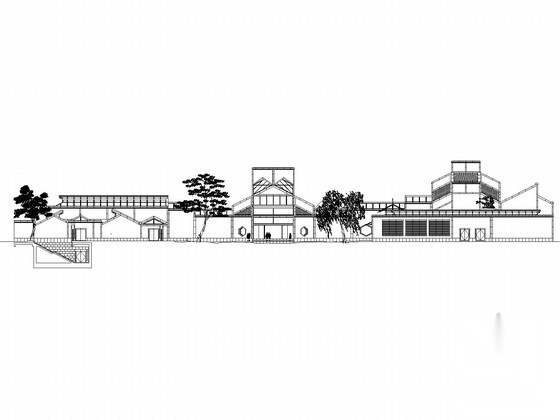 [江苏]新中式风格博物馆设计方案施工图（知名建筑事务所...施工图下载【ID:165740150】