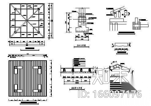 某木亭结构图纸施工图下载【ID:166097176】