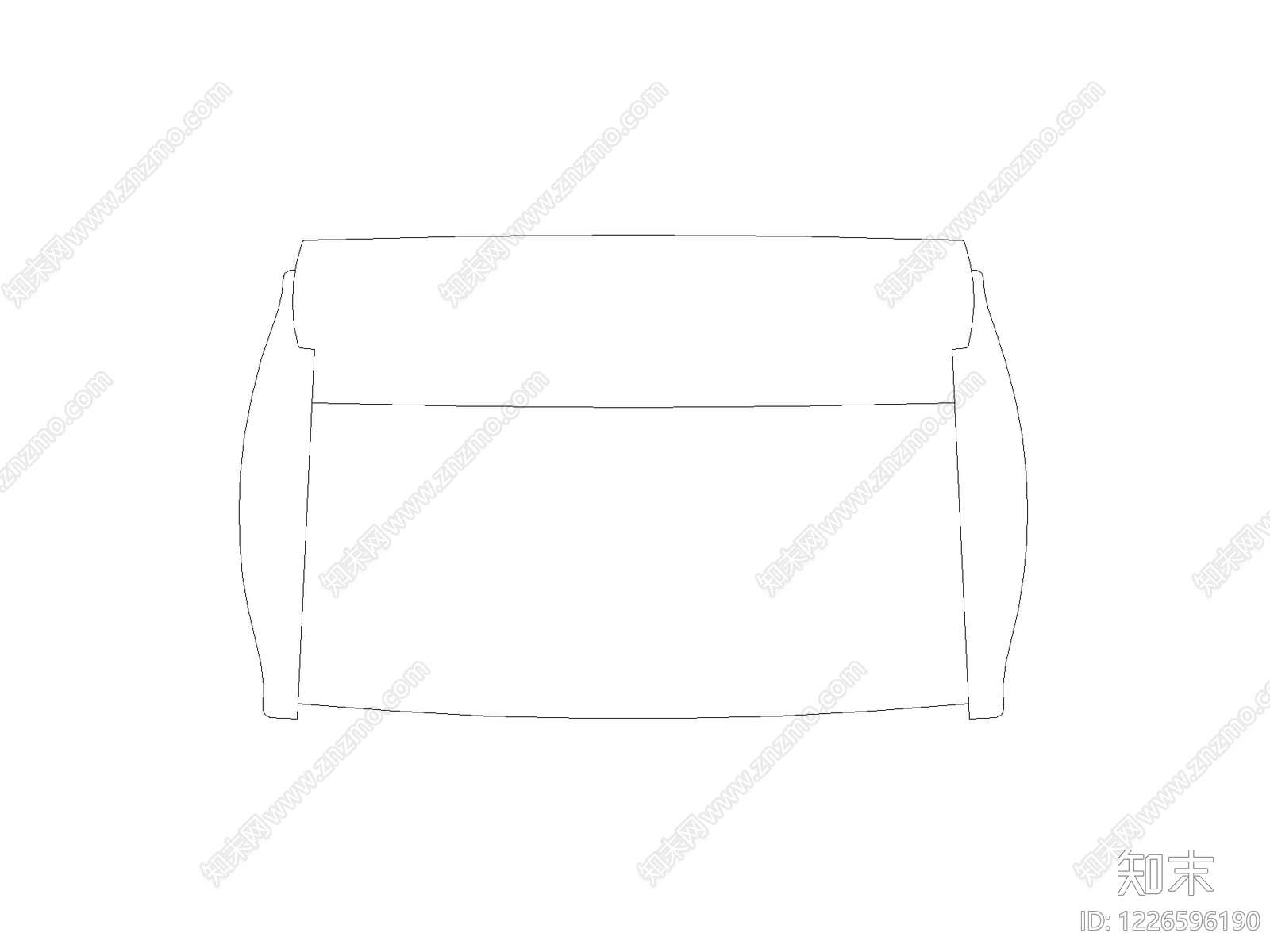 现代沙发CAD图纸