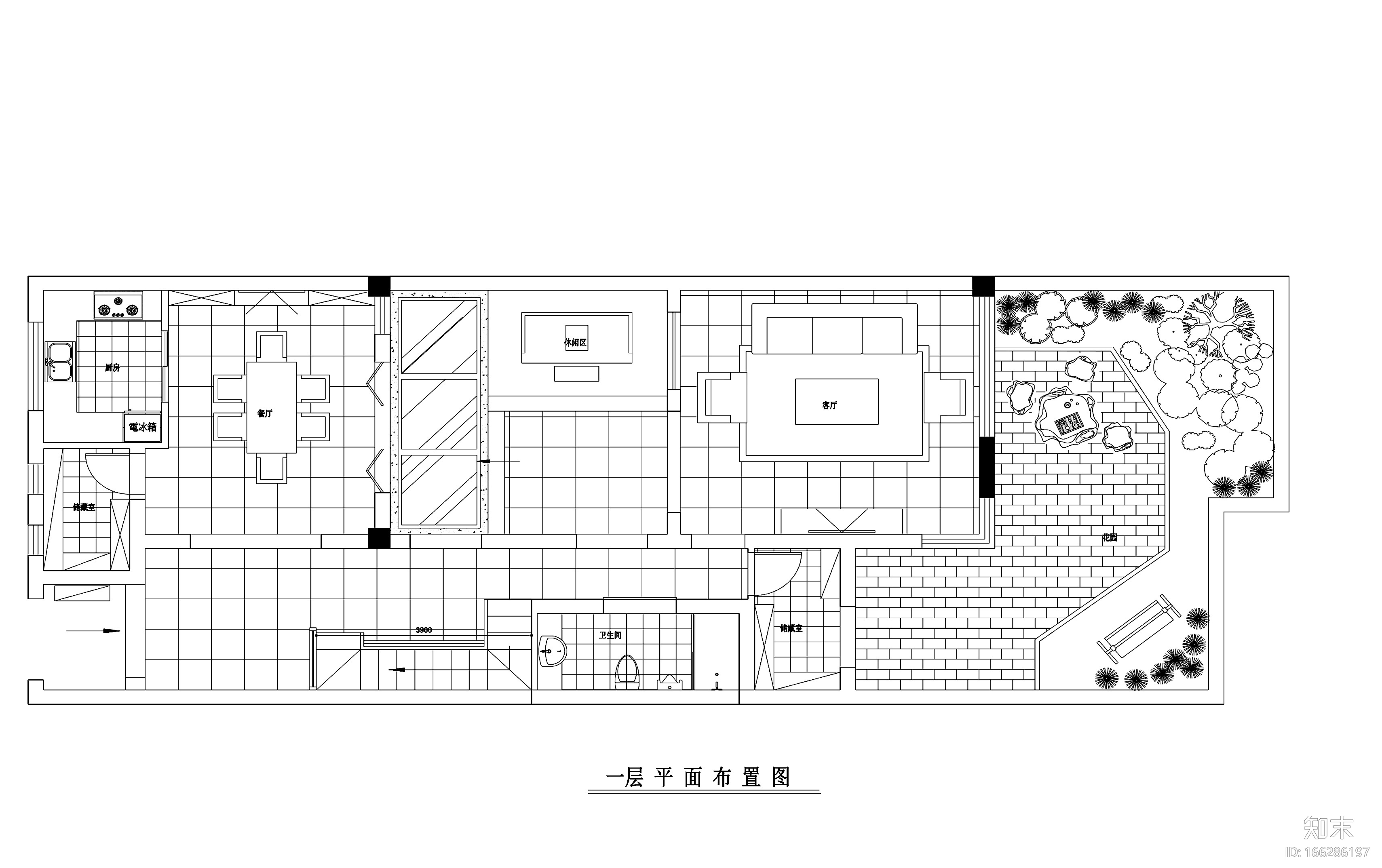 400平现代风格联体别墅装修施工图+效果图cad施工图下载【ID:166286197】