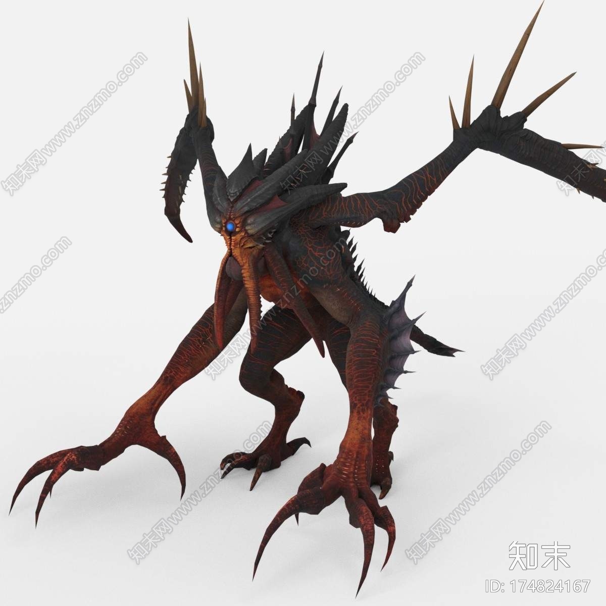 来自进化3D的老海怪CG模型下载【ID:174824167】