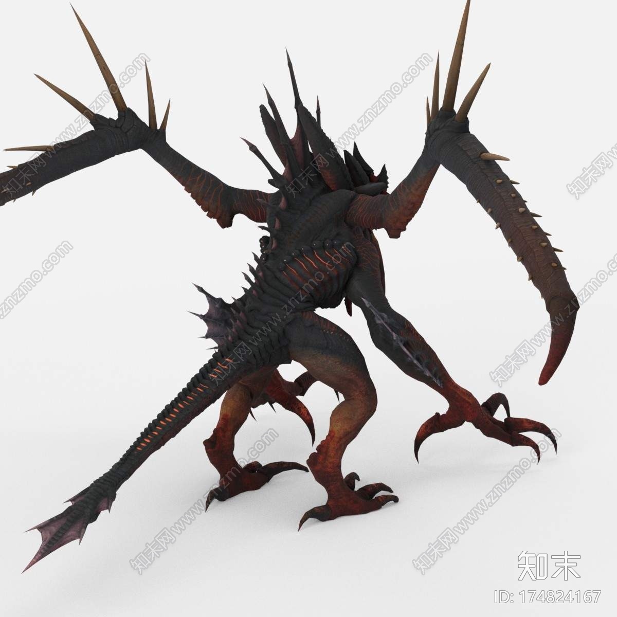 来自进化3D的老海怪CG模型下载【ID:174824167】