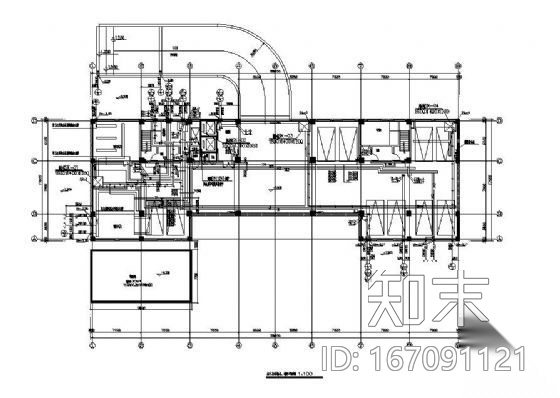 河北某消防泵房大样图cad施工图下载【ID:167091121】