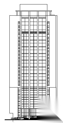 某二十九办公楼建筑方案图cad施工图下载【ID:151435132】