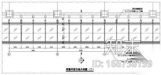 某玻璃雨篷结构详图施工图下载【ID:166758139】