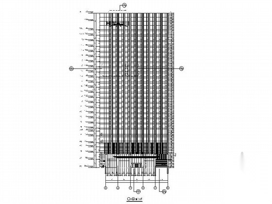 [济南]117米超高层星级酒店幕墙施工图(知名地产)cad施工图下载【ID:165945194】
