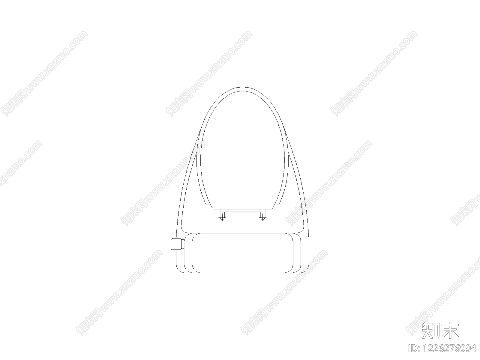 卫浴设施cad施工图下载【ID:1226276994】
