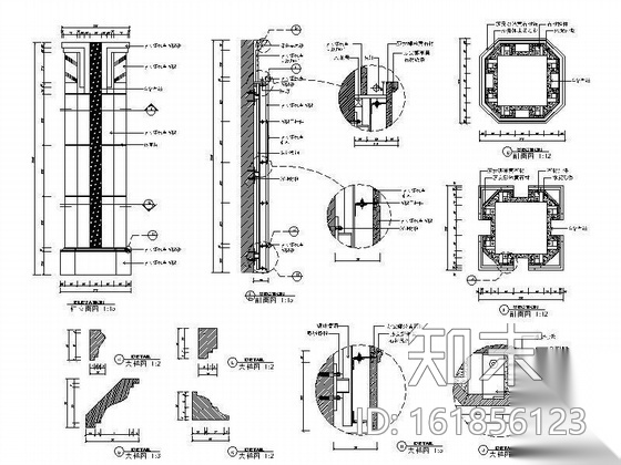 洗浴中心入口门厅装修图cad施工图下载【ID:161856123】