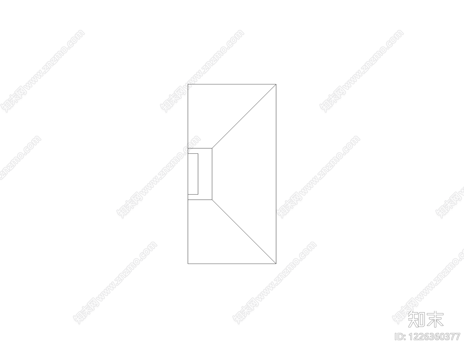 门CAD图纸