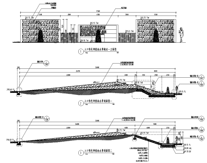 [陕西]新中式城市生态休闲广场景观设计全套施工图（附...cad施工图下载【ID:160688187】