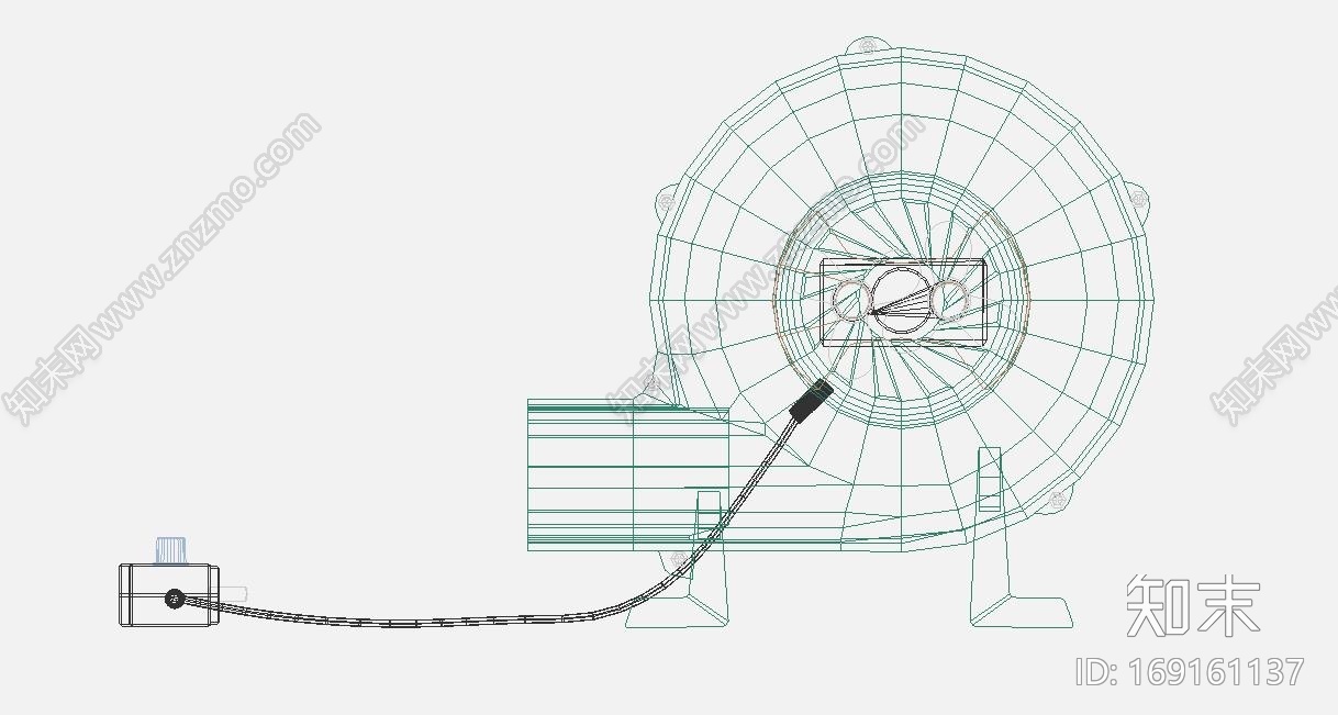 鼓风机CG模型下载【ID:169161137】