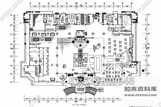 施工图北京市中心繁华地带国际酒店室内施工图cad施工图下载【ID:532028648】