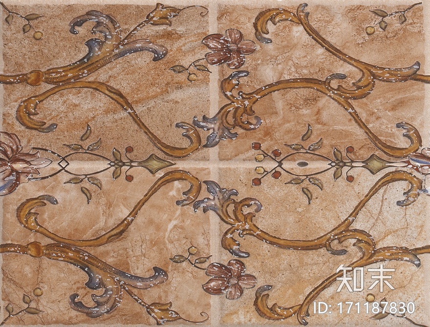 西西里仿古砖贴图下载【ID:171187830】